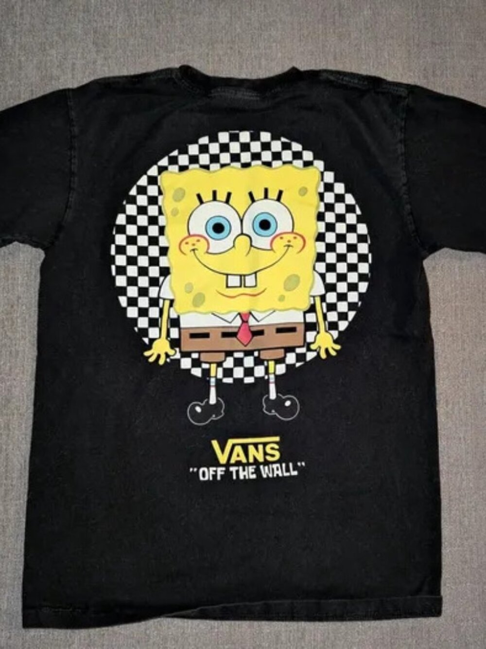 Vans x SpongeBob SquarePants Black Pocket T-Shirt Men's